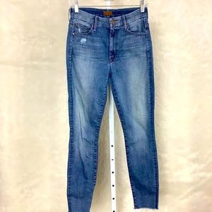 Mother The Looker - high waist ankle fray - After the Heartbreak size 26